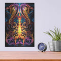 'Posion' by Michael Stewart – Metal Wall Art, 12x16 room view