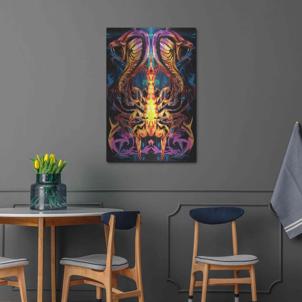 'Posion' by Michael Stewart – Metal Wall Art, 24x36 room view