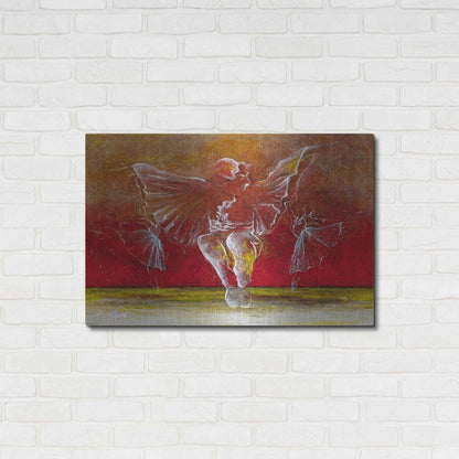 Luxe Metal Art 'The Dance of Baci' by Samedin Asllani, Metal Wall Art,36x24