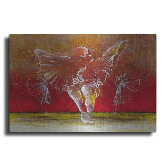 Luxe Metal Art 'The Dance of Baci' by Samedin Asllani, Metal Wall Art