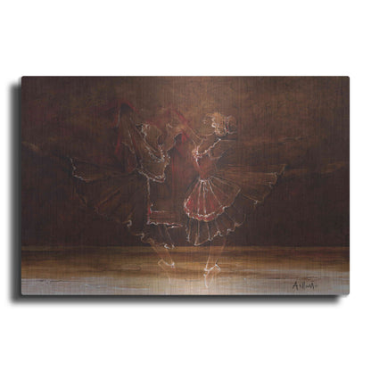 Luxe Metal Art 'Ballerinas' by Samedin Asllani, Metal Wall Art