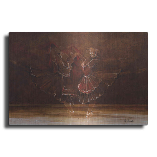 Luxe Metal Art 'Ballerinas' by Samedin Asllani, Metal Wall Art