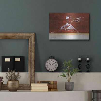 Luxe Metal Art 'Le Done De Soi' by Samedin Asllani, Metal Wall Art,16x12