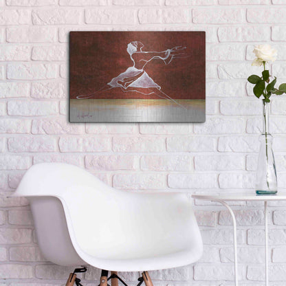 Luxe Metal Art 'Le Done De Soi' by Samedin Asllani, Metal Wall Art,24x16