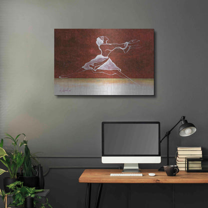 Luxe Metal Art 'Le Done De Soi' by Samedin Asllani, Metal Wall Art,36x24