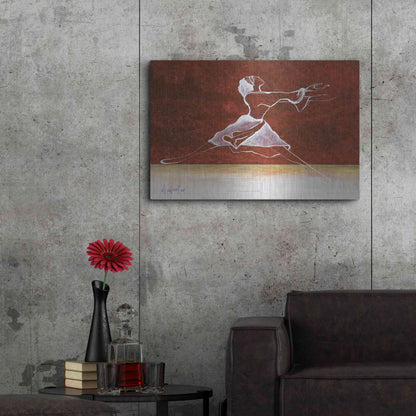 Luxe Metal Art 'Le Done De Soi' by Samedin Asllani, Metal Wall Art,36x24