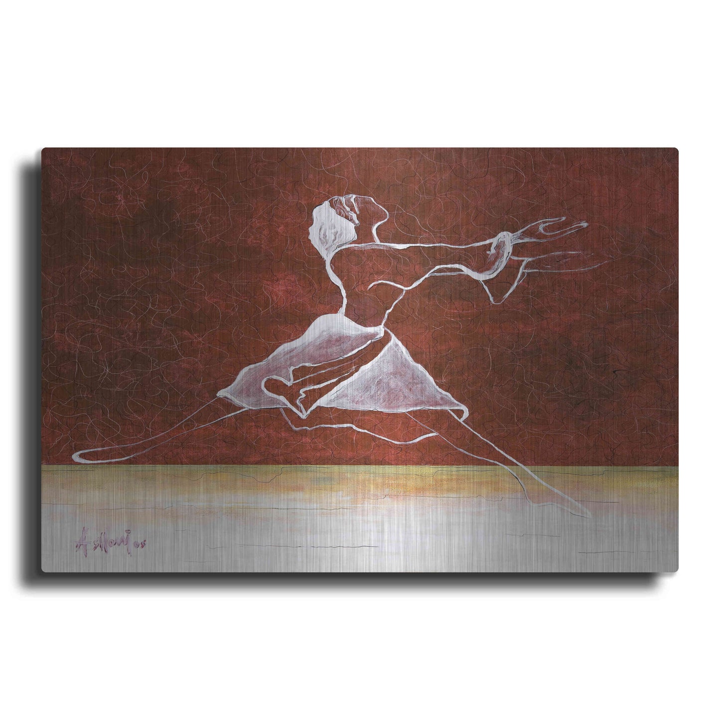 Luxe Metal Art 'Le Done De Soi' by Samedin Asllani, Metal Wall Art