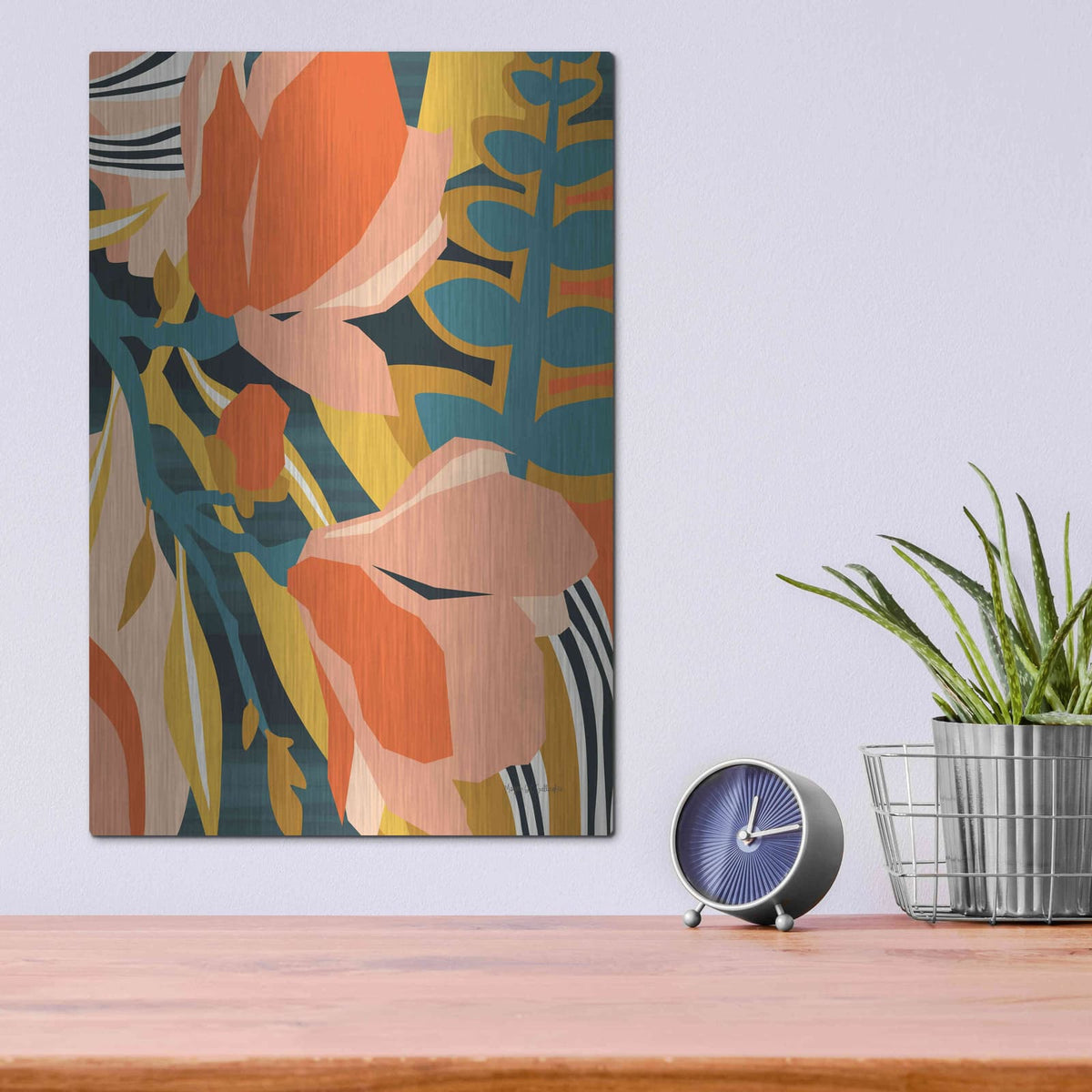 'Blossoming' by Megan Gallagher – Metal Wall Art, 12x16 room view