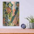 'Cactus Flower' by Megan Gallagher – Metal Wall Art, 12x16 room view