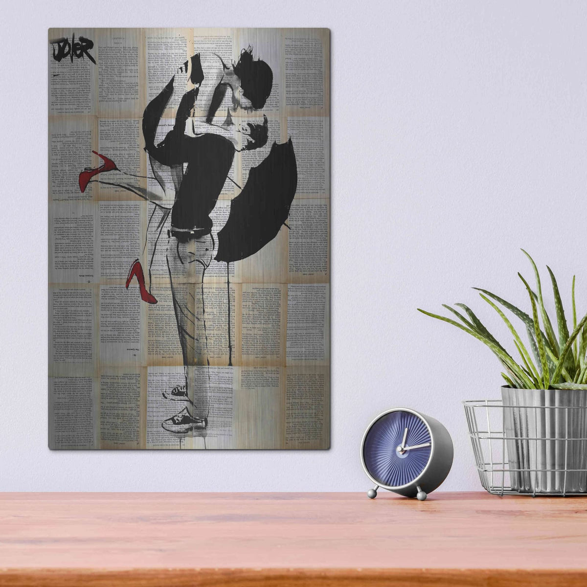 'Always Again' by Loui Jover – Metal Wall Art, 12x16 room view