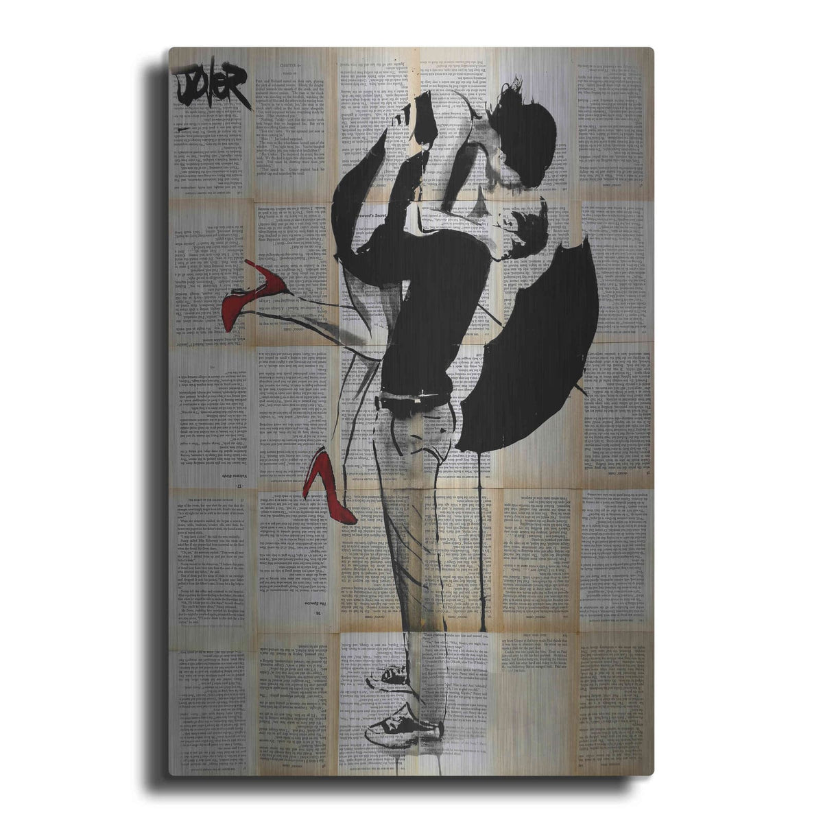 'Always Again' by Loui Jover – Metal Wall Art