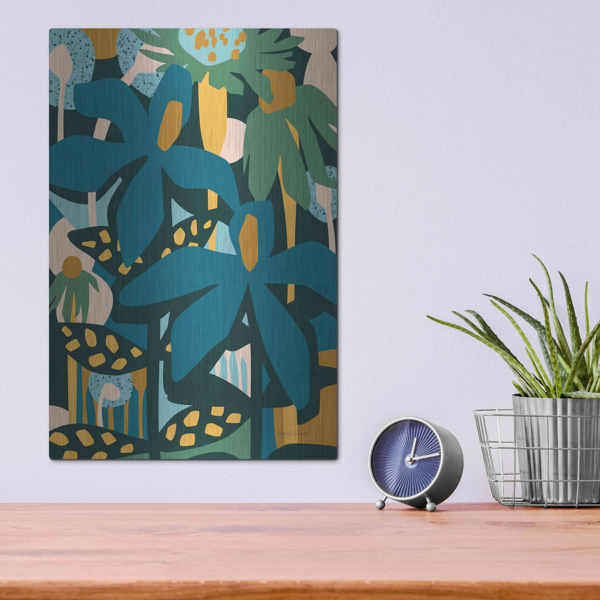 'Color Your Life' by Megan Gallagher – Metal Wall Art, 12x16 room view