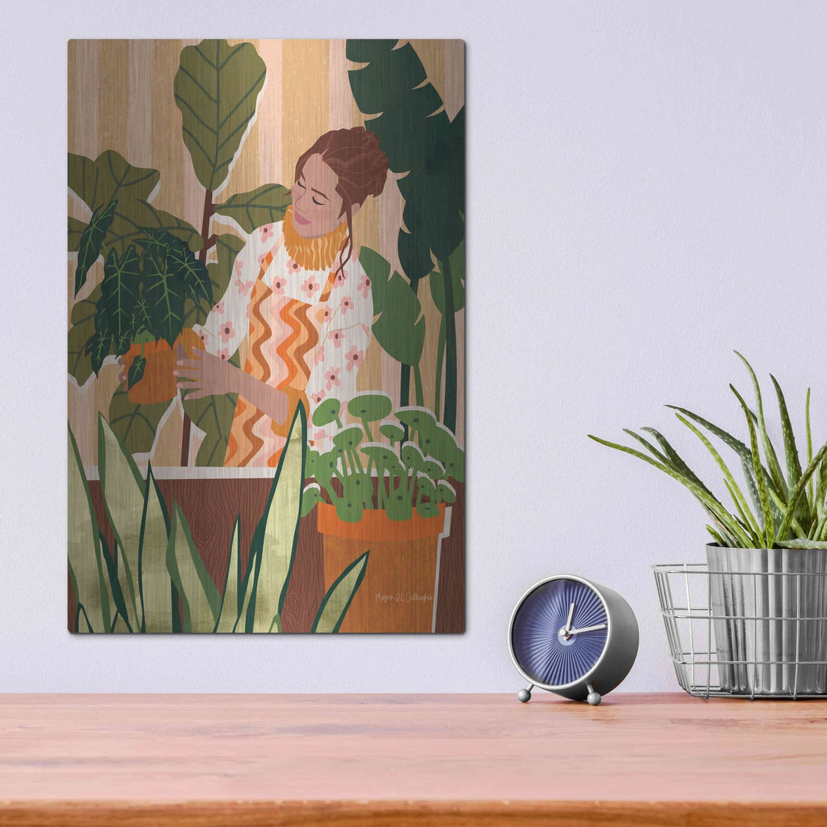 'A Balanced Self I' by Megan Gallagher – Metal Wall Art, 12x16 room view