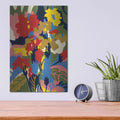 'Crossandra' by Megan Gallagher – Metal Wall Art, 12x16 room view