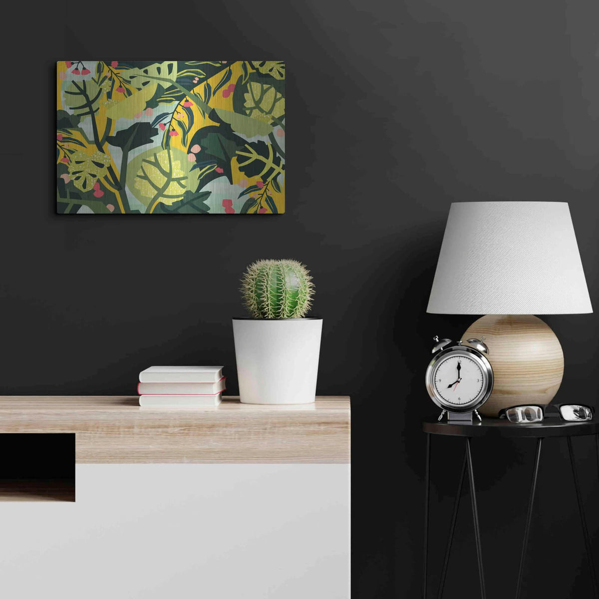 'Eucalyptus Mint I' by Megan Gallagher – Metal Wall Art, 24x16 room view