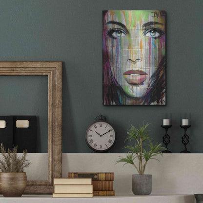 Luxe Metal Art 'Bell' by Loui Jover, Metal Wall Art,12x16