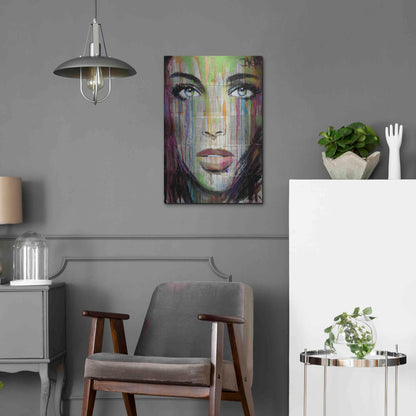 Luxe Metal Art 'Bell' by Loui Jover, Metal Wall Art,16x24