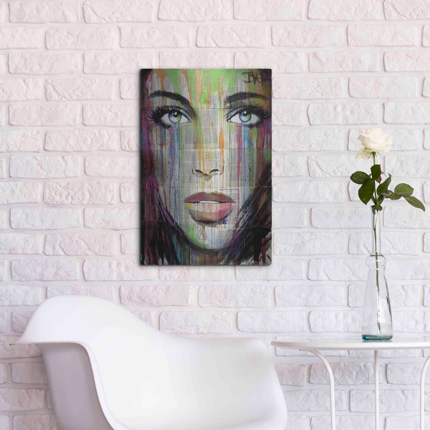 Luxe Metal Art 'Bell' by Loui Jover, Metal Wall Art,16x24