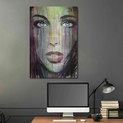 Luxe Metal Art 'Bell' by Loui Jover, Metal Wall Art,24x36