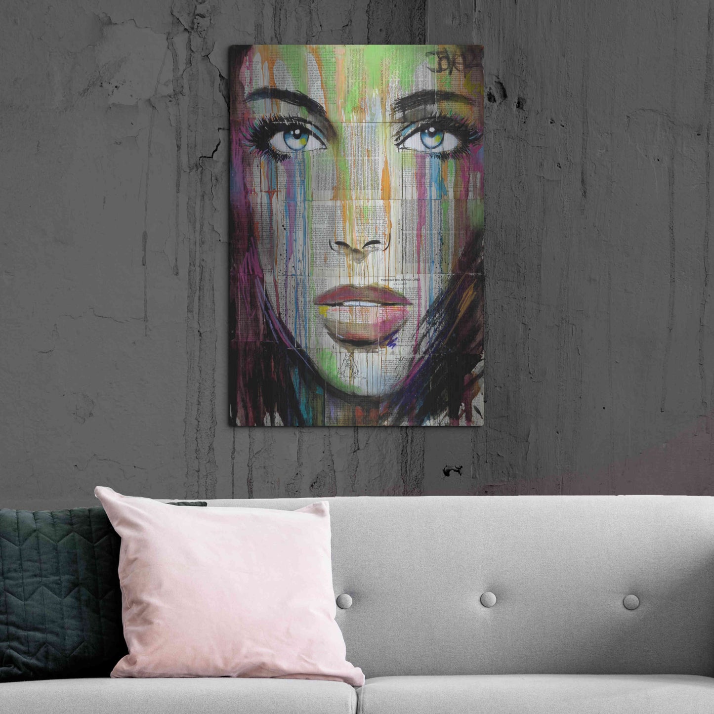 Luxe Metal Art 'Bell' by Loui Jover, Metal Wall Art,24x36