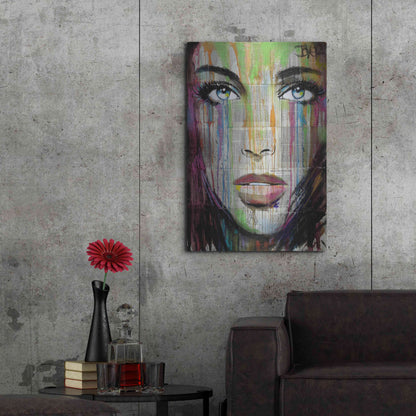 Luxe Metal Art 'Bell' by Loui Jover, Metal Wall Art,24x36