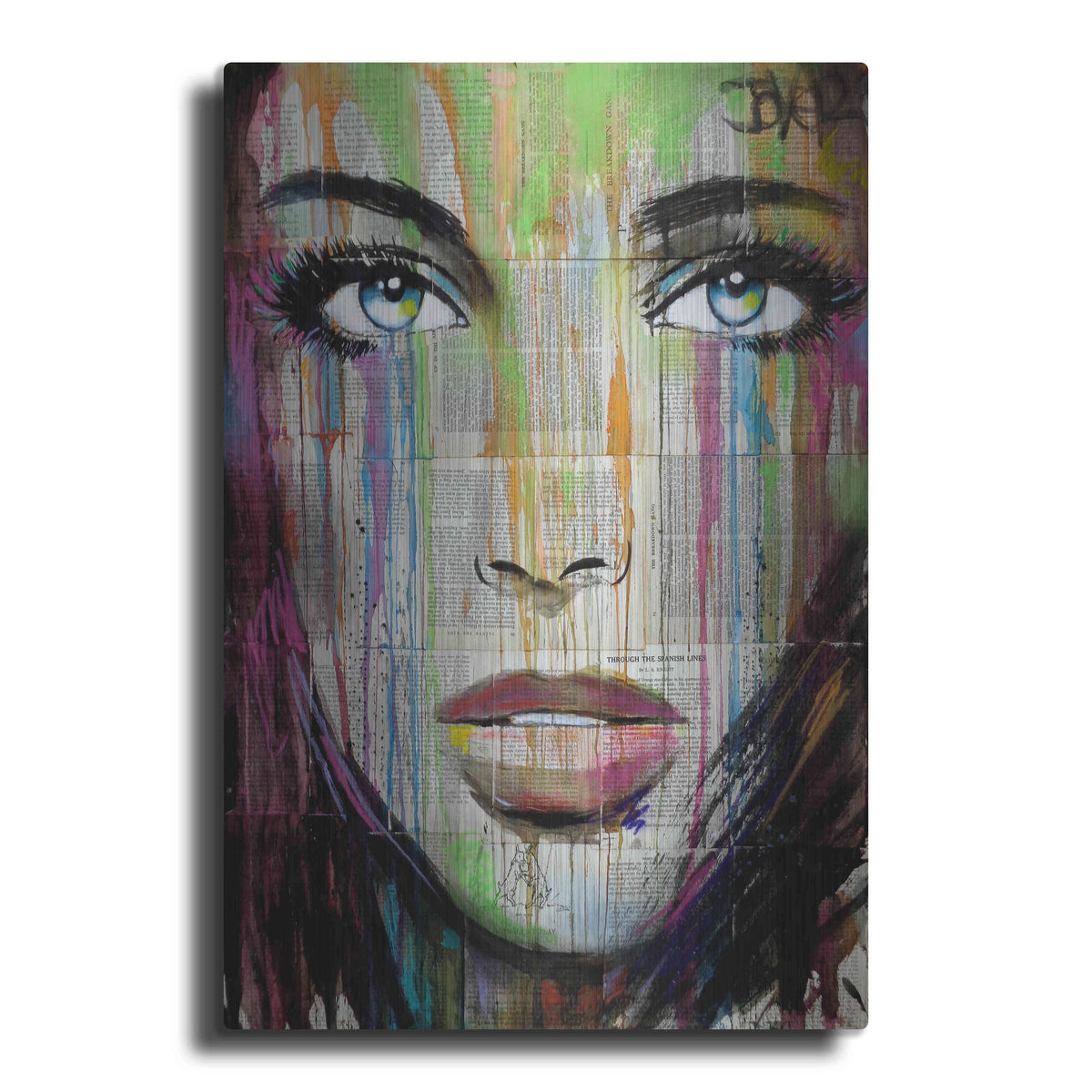 Luxe Metal Art 'Bell' by Loui Jover, Metal Wall Art