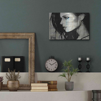Luxe Metal Art 'Bright Ecstasy' by Loui Jover, Metal Wall Art,16x12