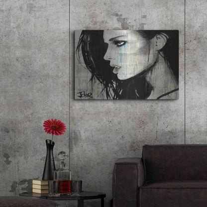 Luxe Metal Art 'Bright Ecstasy' by Loui Jover, Metal Wall Art,36x24