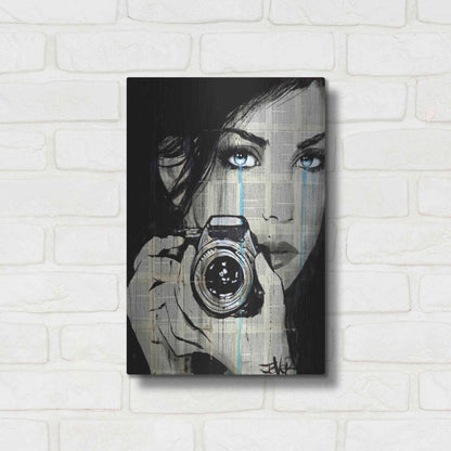 Luxe Metal Art 'Caught' by Loui Jover, Metal Wall Art,12x16