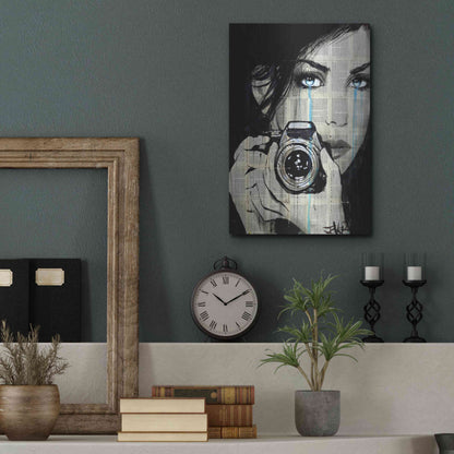 Luxe Metal Art 'Caught' by Loui Jover, Metal Wall Art,12x16