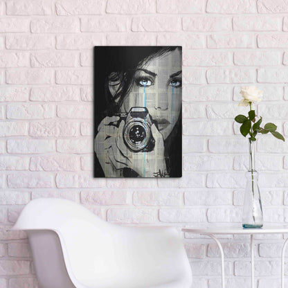 Luxe Metal Art 'Caught' by Loui Jover, Metal Wall Art,16x24