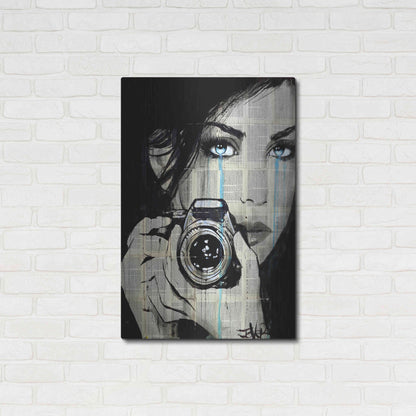 Luxe Metal Art 'Caught' by Loui Jover, Metal Wall Art,24x36