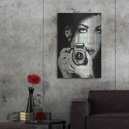 Luxe Metal Art 'Caught' by Loui Jover, Metal Wall Art,24x36