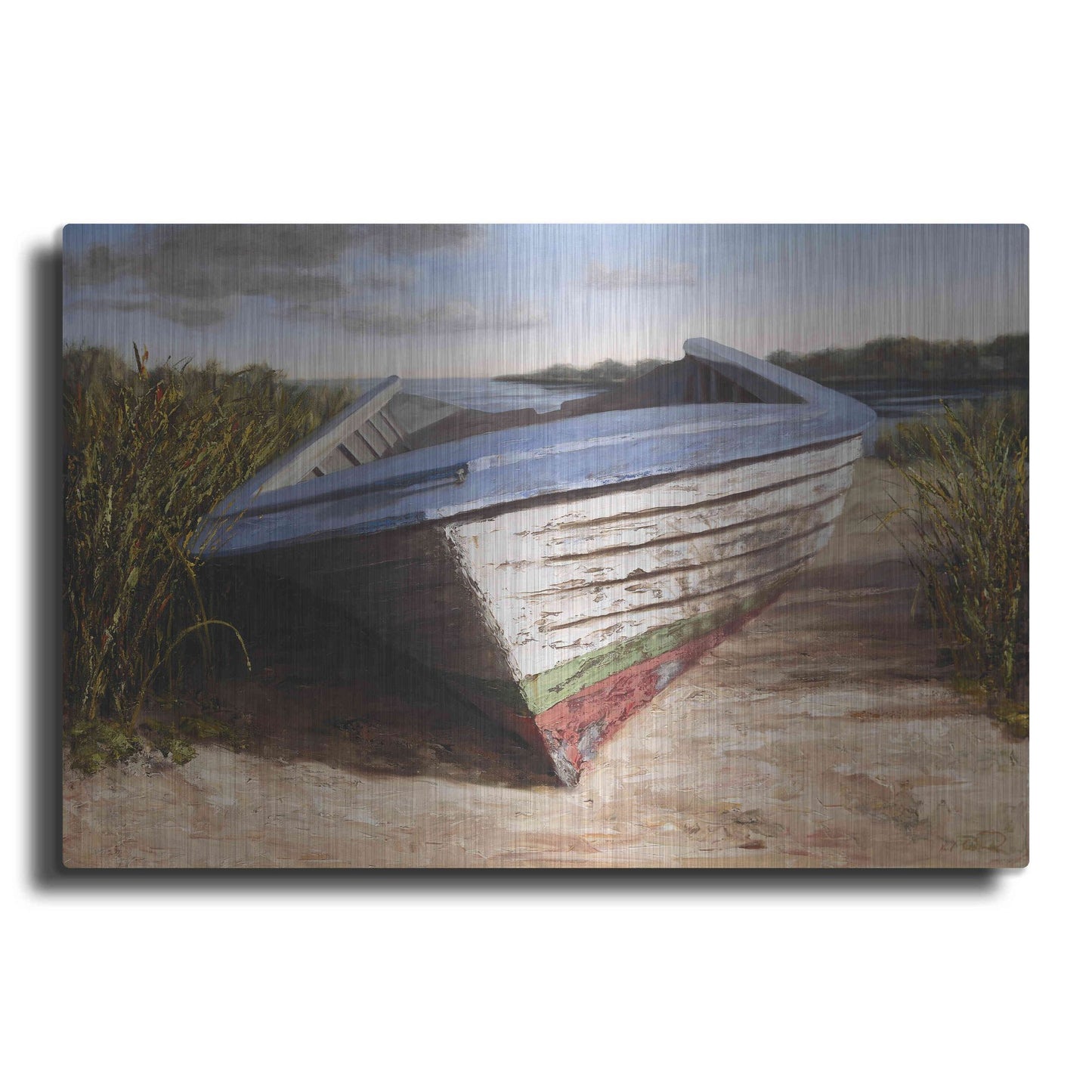 Luxe Metal Art 'Montauk Skiff' by Karl Soderlund, Metal Wall Art