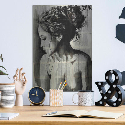 Luxe Metal Art 'Dreamer' by Loui Jover, Metal Wall Art,12x16