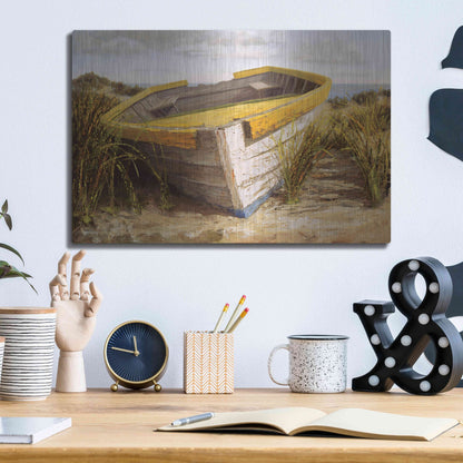 Luxe Metal Art 'Vineyard Launch' by Karl Soderlund, Metal Wall Art,16x12