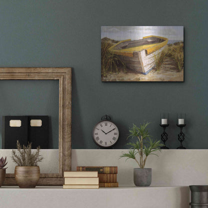 Luxe Metal Art 'Vineyard Launch' by Karl Soderlund, Metal Wall Art,16x12