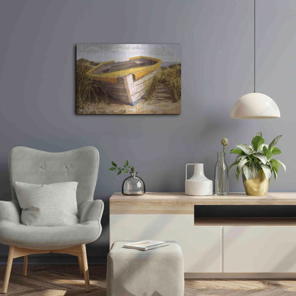 Luxe Metal Art 'Vineyard Launch' by Karl Soderlund, Metal Wall Art,24x16