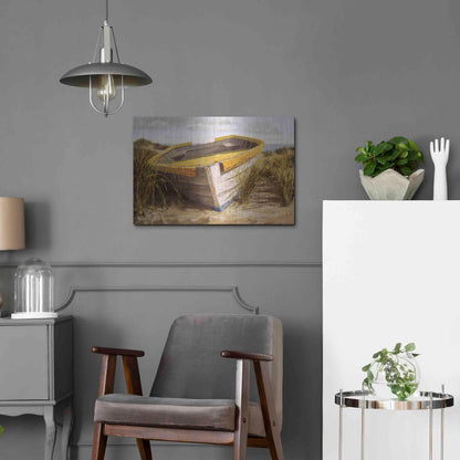 Luxe Metal Art 'Vineyard Launch' by Karl Soderlund, Metal Wall Art,24x16