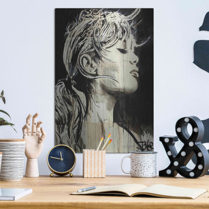 Luxe Metal Art 'Enchanted' by Loui Jover, Metal Wall Art,12x16
