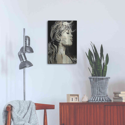 Luxe Metal Art 'Enchanted' by Loui Jover, Metal Wall Art,16x24