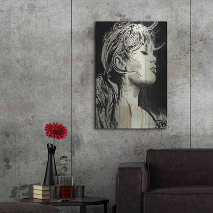 Luxe Metal Art 'Enchanted' by Loui Jover, Metal Wall Art,24x36