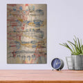 'P Grazioso' by Nikki Galapon – Metal Wall Art, 12x16 room view