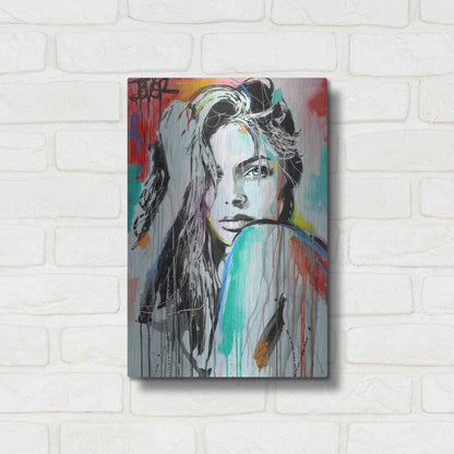 Luxe Metal Art 'In Spirit' by Loui Jover, Metal Wall Art,12x16