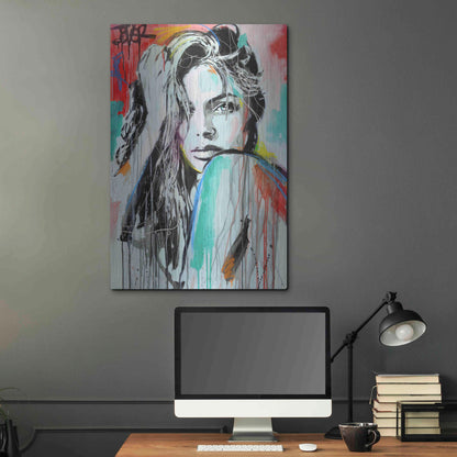 Luxe Metal Art 'In Spirit' by Loui Jover, Metal Wall Art,24x36