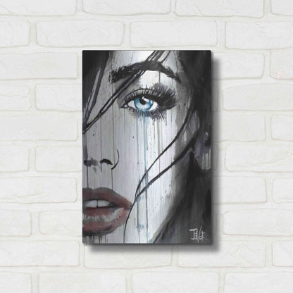 Luxe Metal Art 'It Happens' by Loui Jover, Metal Wall Art,12x16