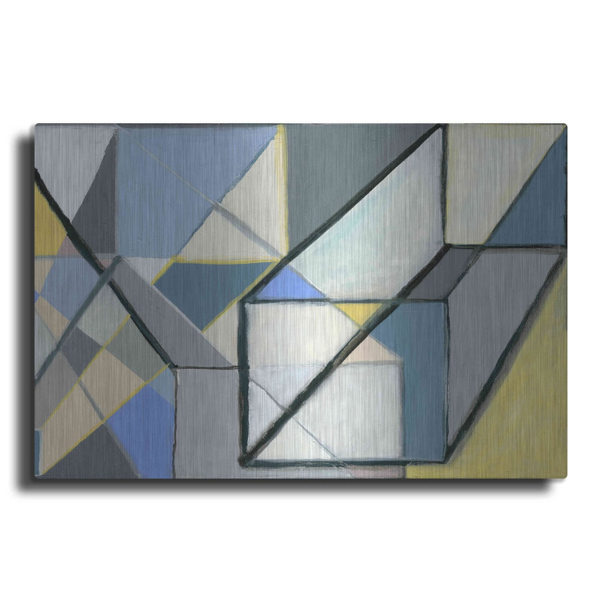 'Cuboid' by Nikki Galapon – Metal Wall Art