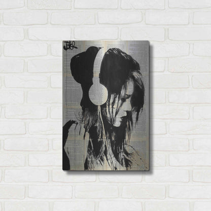 Luxe Metal Art 'Melodies Solace' by Loui Jover, Metal Wall Art,16x24