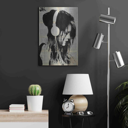 Luxe Metal Art 'Melodies Solace' by Loui Jover, Metal Wall Art,16x24