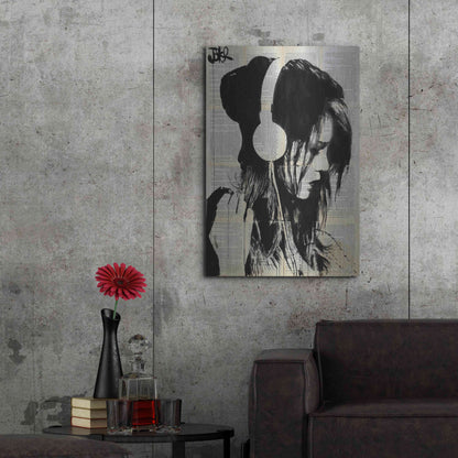 Luxe Metal Art 'Melodies Solace' by Loui Jover, Metal Wall Art,24x36